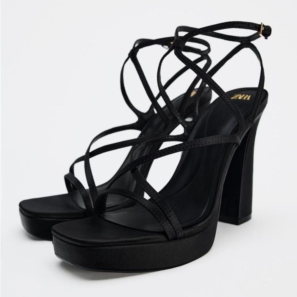 Zara chunky platform sandals